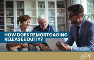couple looking at remortgaging to release equity