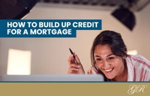 Person building their credit score